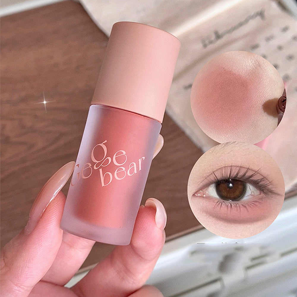 Smooth Multi-purpose, Cream Expansion Color, Nude Matte, Velvet Lip Glaze, Blush Eye Shadow, Not Easy to Fade