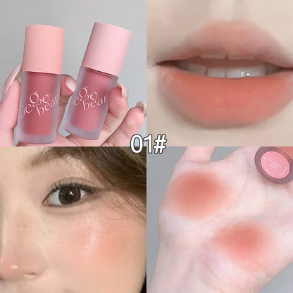 Smooth Multi-purpose, Cream Expansion Color, Nude Matte, Velvet Lip Glaze, Blush Eye Shadow, Not Easy to Fade