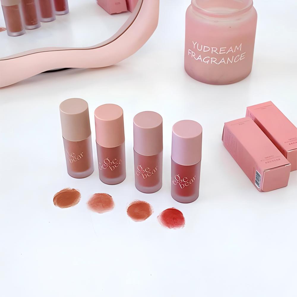 Smooth Multi-purpose, Cream Expansion Color, Nude Matte, Velvet Lip Glaze, Blush Eye Shadow, Not Easy to Fade