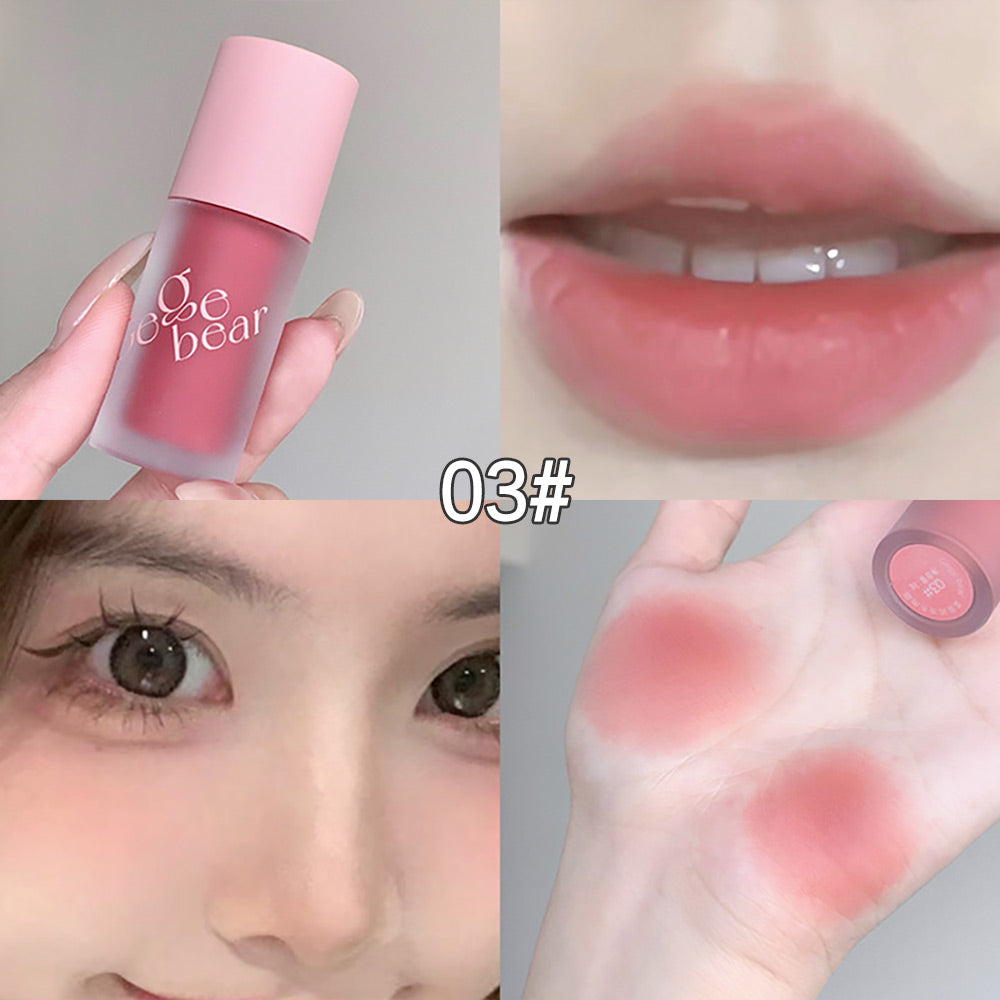 Smooth Multi-purpose, Cream Expansion Color, Nude Matte, Velvet Lip Glaze, Blush Eye Shadow, Not Easy to Fade
