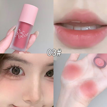 Smooth Multi-purpose, Cream Expansion Color, Nude Matte, Velvet Lip Glaze, Blush Eye Shadow, Not Easy to Fade