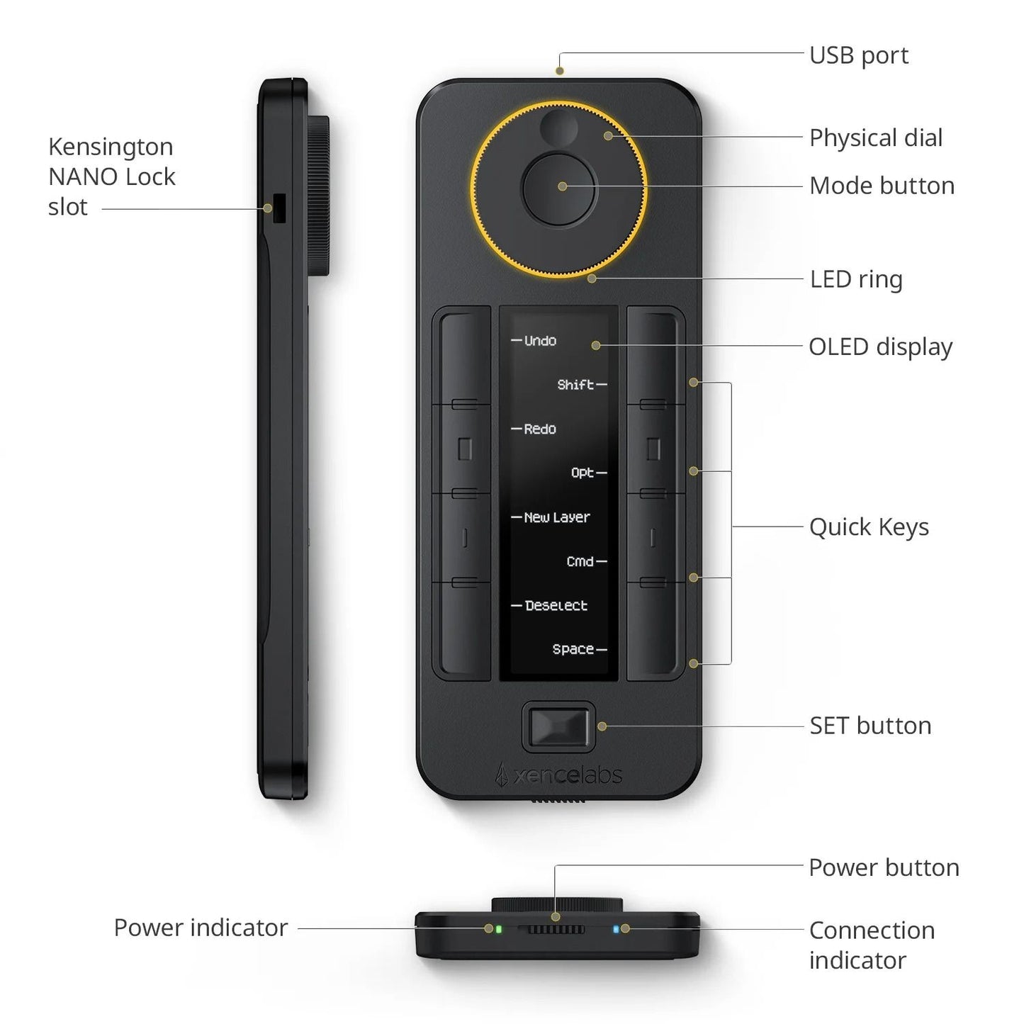 Wireless Shortcut Control Pad for Artists and Creators