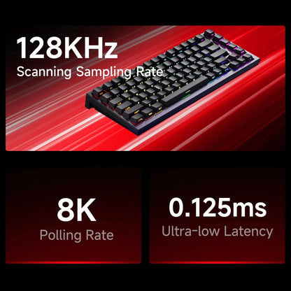 Wired Compact Gaming Keyboard With Magnetic Switches And RGB Lighting 2