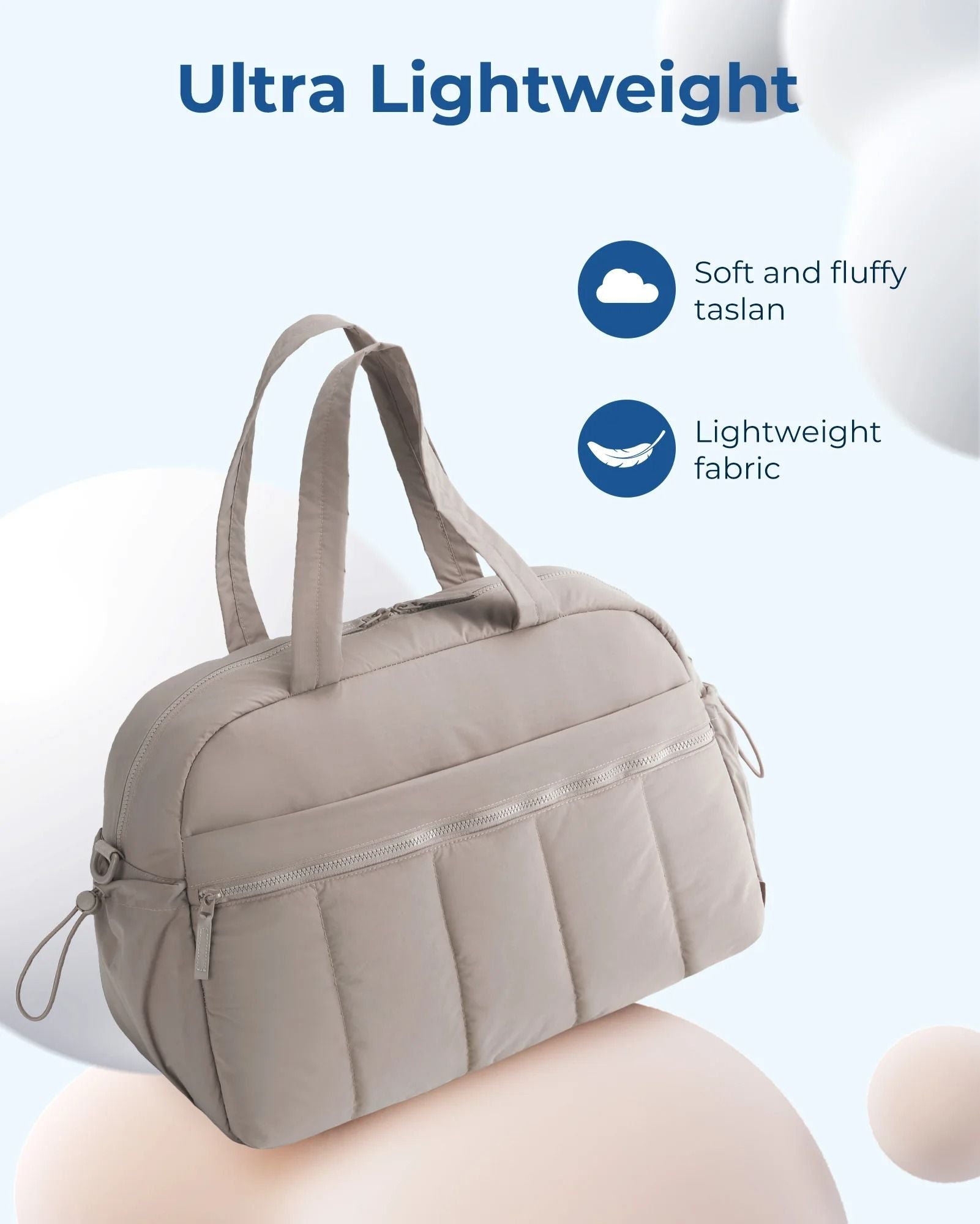 3Piece Lightweight Travel Duffel Bag Set With Shoe Bag And TSAApproved Toiletry Bag  Large Capacity 5