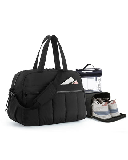3Piece Lightweight Travel Duffel Bag Set With Shoe Bag And TSAApproved Toiletry Bag  Large Capacity 8