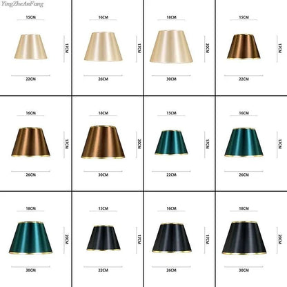 Nordic Style Cloth Chandelier Lamp Shade For E27 Bedside Table Ceiling Wall And Floor Lamps 5