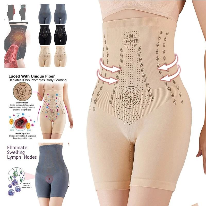 High Waist Shaper Panties Womens Tummy Control Body Shaper Shorts Breathable Tightening Corset 1