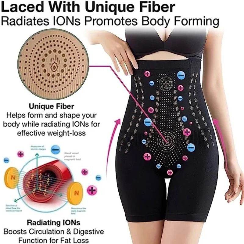 High Waist Shaper Panties Womens Tummy Control Body Shaper Shorts Breathable Tightening Corset 2
