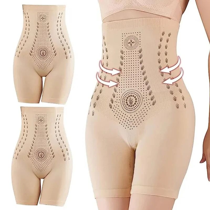 High Waist Shaper Panties Womens Tummy Control Body Shaper Shorts Breathable Tightening Corset 7