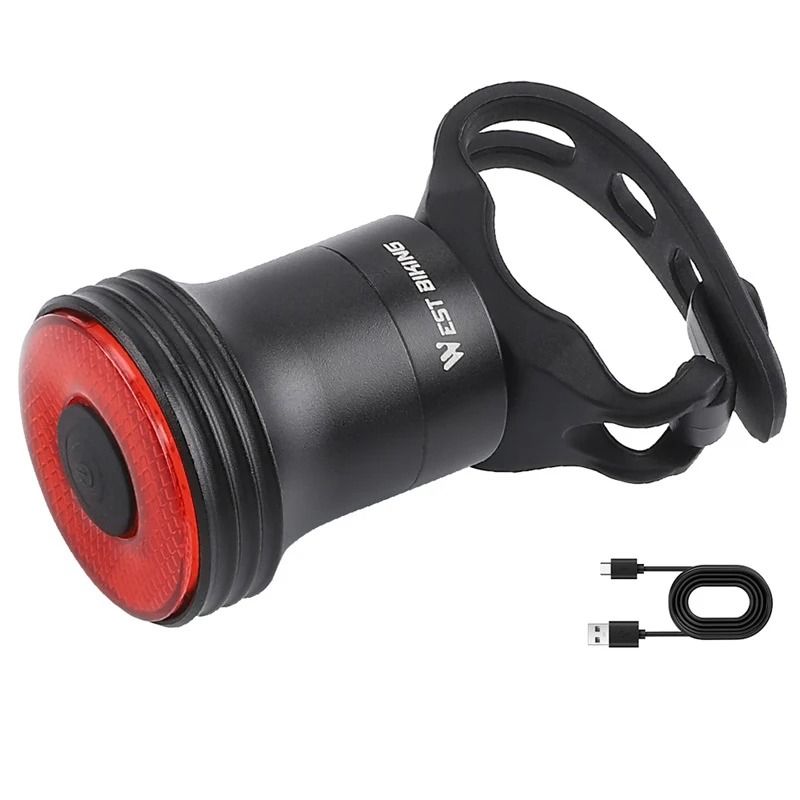 Solar Motion Activated Rear Bike Light For Outdoor Safety 6