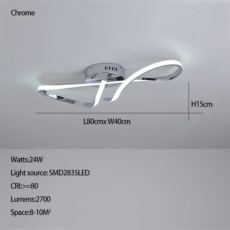 Modern LED Ceiling Light For Indoor Stylish Illumination 10
