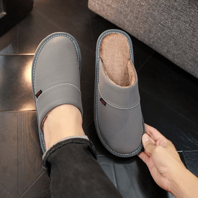Ultimate Comfort Fleece Slippers Extra Large Cozy Slides For Men 4