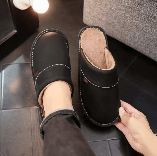 Ultimate Comfort Fleece Slippers Extra Large Cozy Slides For Men 3