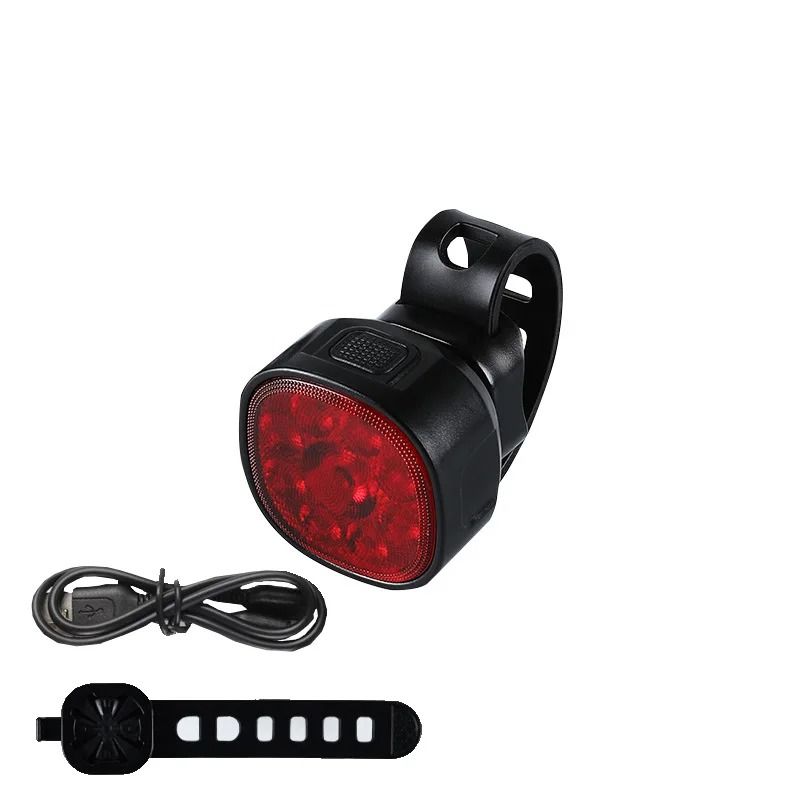 Rechargeable Front And Rear Bike Light Set With TypeC Charging 6