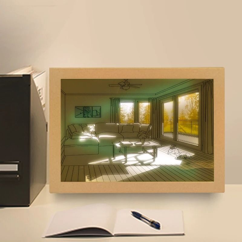 Minimalist Luminous Bedside Art Light For Elegant Ambient Lighting 3