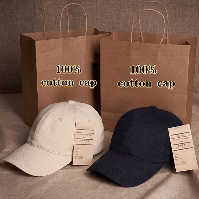 Everyday Cotton Duckbill Cap Lightweight Japanese Style Sun Hat