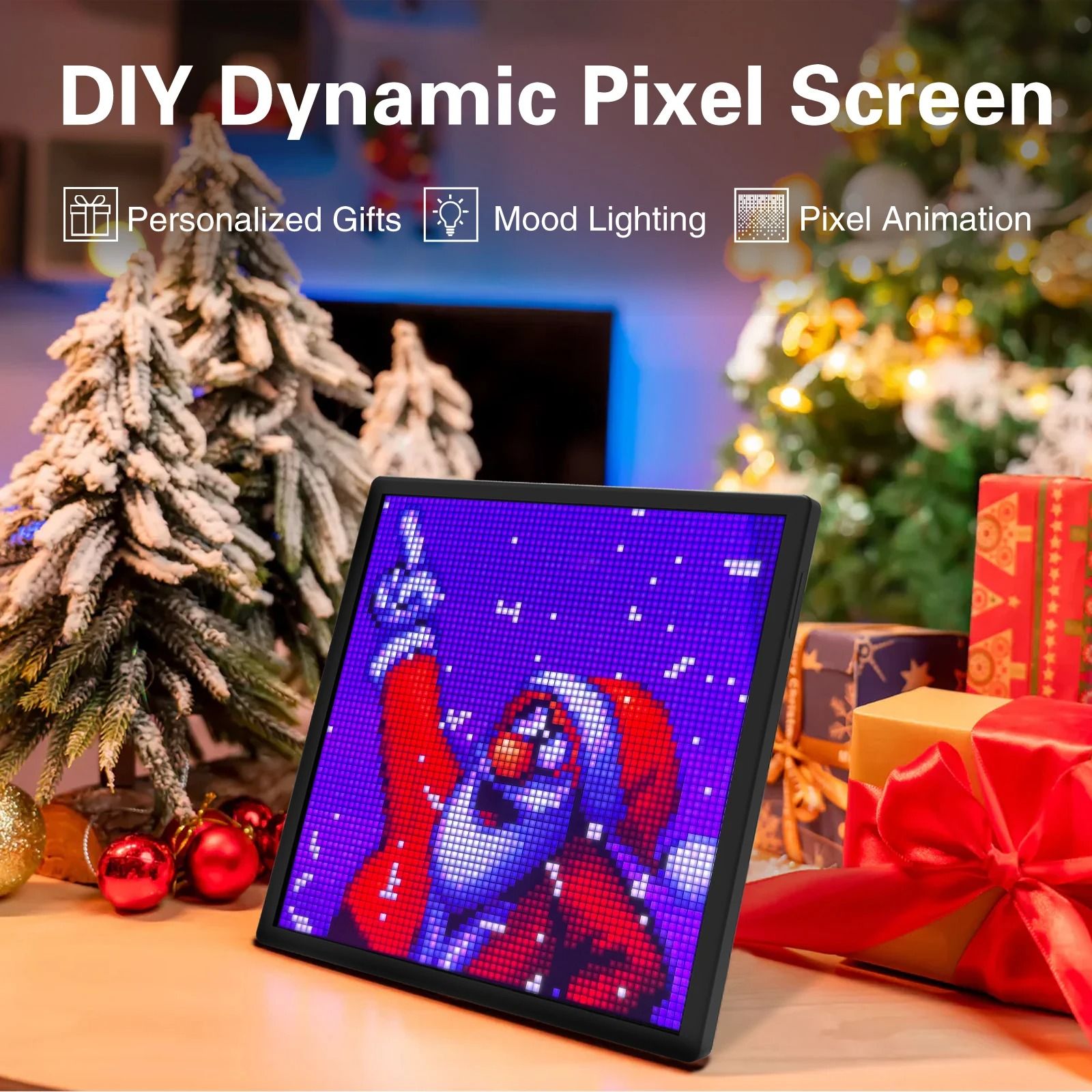 RGB Pixel Art Display Panel With Bluetooth App Control 1