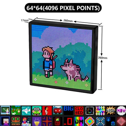 RGB Pixel Art Display Panel With Bluetooth App Control 7