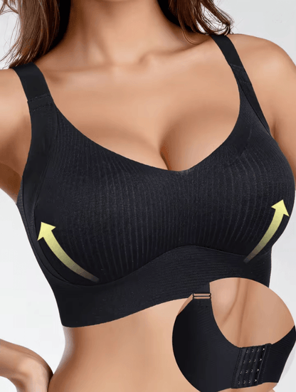 Everyday Seamless PushUp Wireless Bra Top Adjustable Band 1