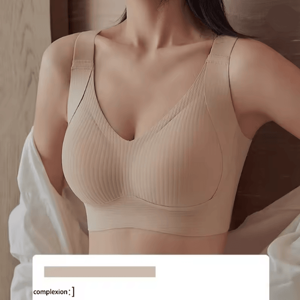 Everyday Seamless PushUp Wireless Bra Top Adjustable Band 5