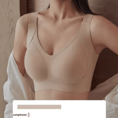 Everyday Seamless PushUp Wireless Bra Top Adjustable Band 5