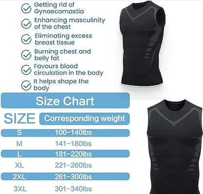 Everyday IceSilk Compression Shaper Vest For Men 4
