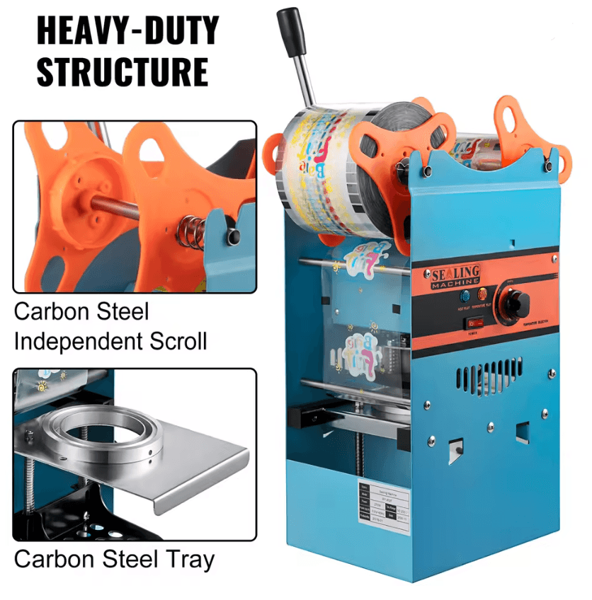 ProSeal Manual Cup Sealing Machine For Boba Tea 1
