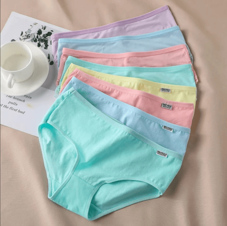 Ultimate Comfort Cotton Panties Set Plus Size 7Pack