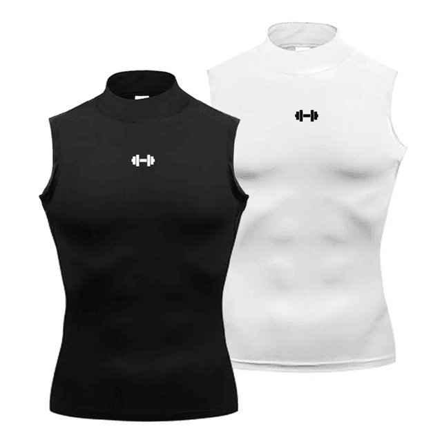 Mens Quick Dry Compression Workout Vest