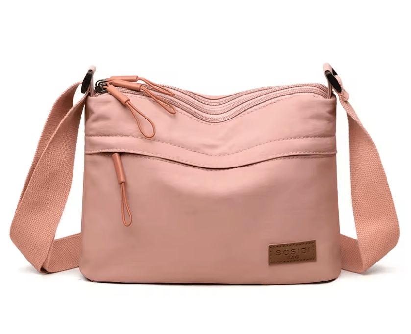 High Capacity Canvas Crossbody Bag With Multi Pockets For Women 6