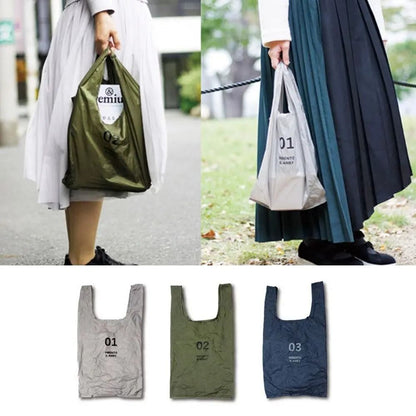 Ultra Light Nylon Folding Reusable Tote Bag Eco Waterproof Storage Handbag 3