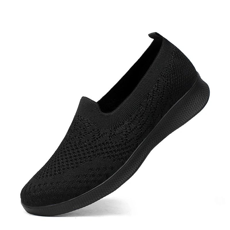 Womens Mesh Slip On Sneakers Breathable Lightweight Casual Outdoor Shoes 7