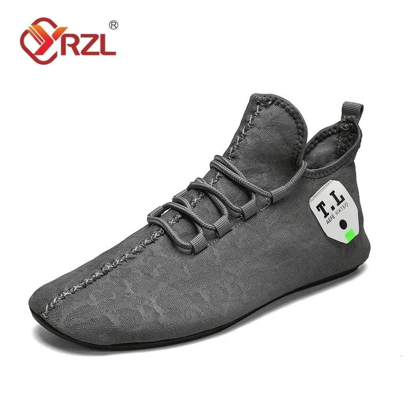 Yrzl Mesh Loafers Men Driving Moccasins Breathable Lightweight Slip On 9