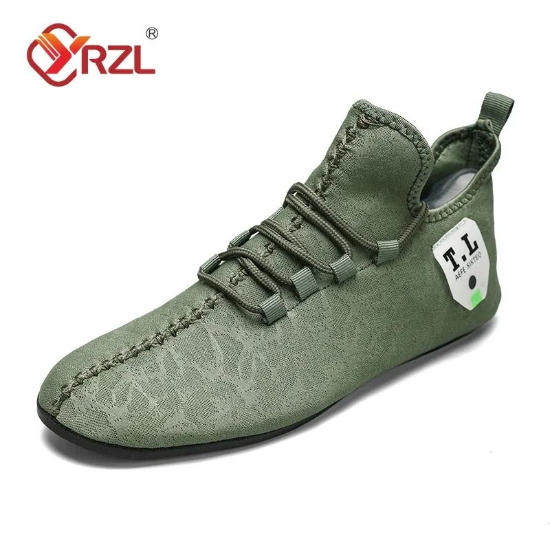 Yrzl Mesh Loafers Men Driving Moccasins Breathable Lightweight Slip On 6