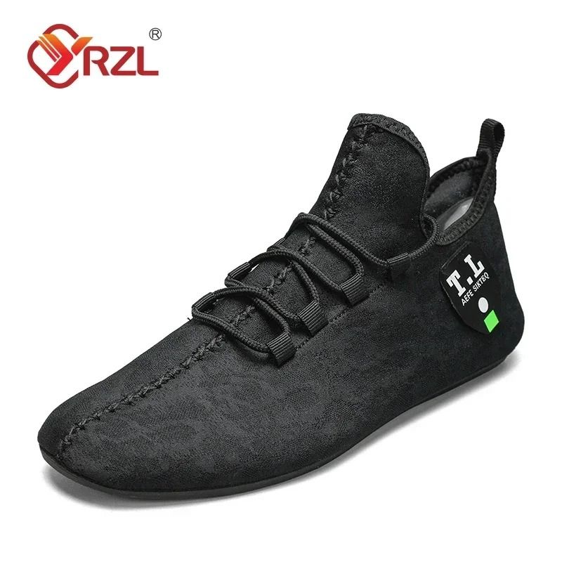 Yrzl Mesh Loafers Men Driving Moccasins Breathable Lightweight Slip On 7