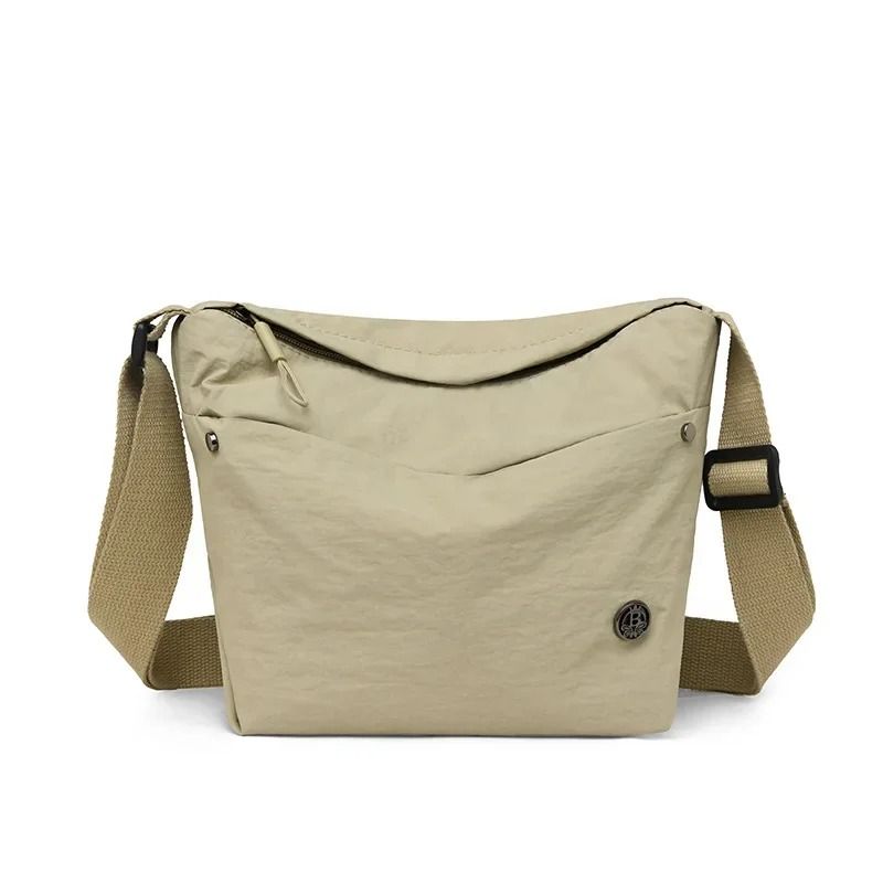 Ladies Fashion Nylon Messenger Bag Spacious Lightweight Daily Use 6