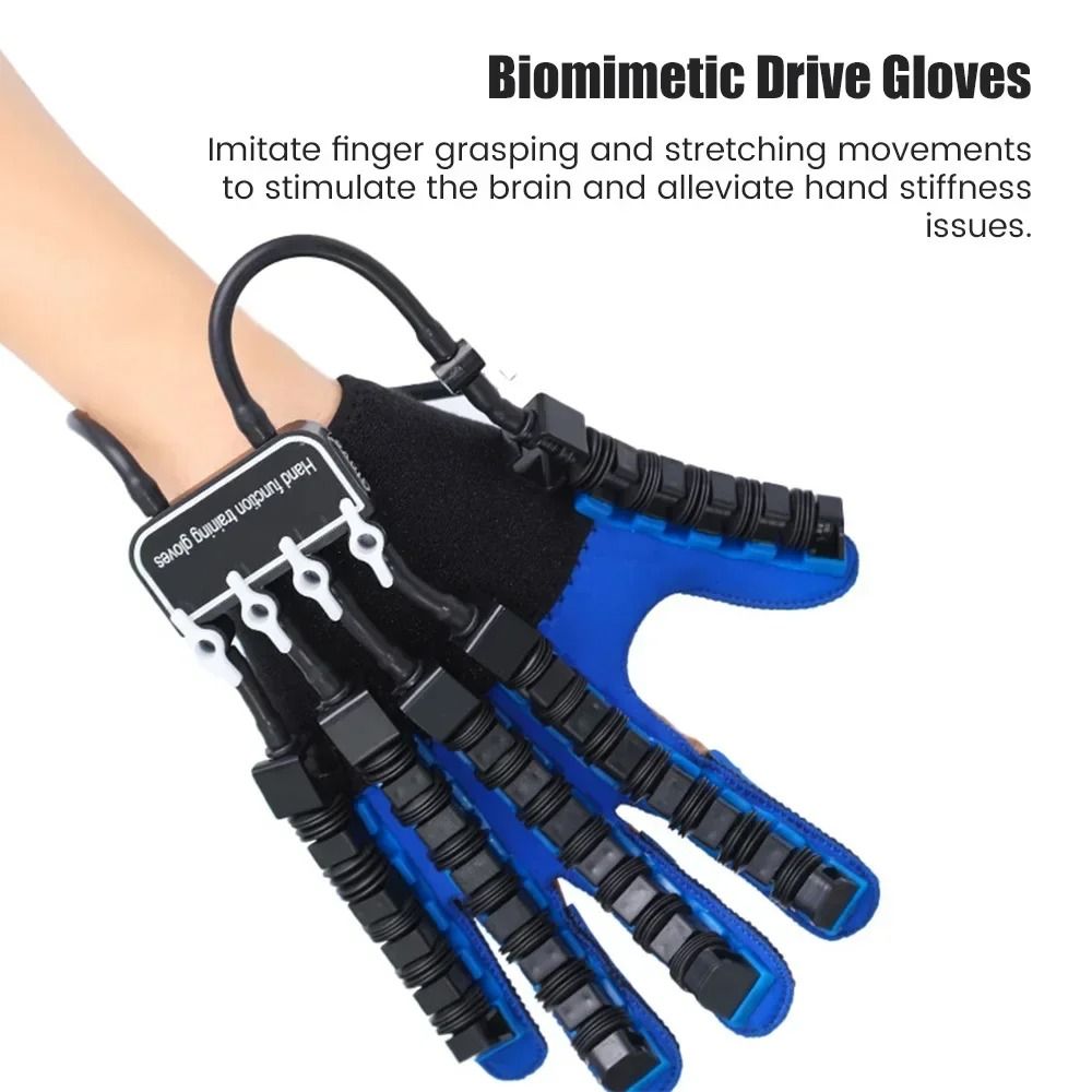 Left And Right Hand Finger Rehabilitation Glove For Stroke And Hemiplegia Therapy 2