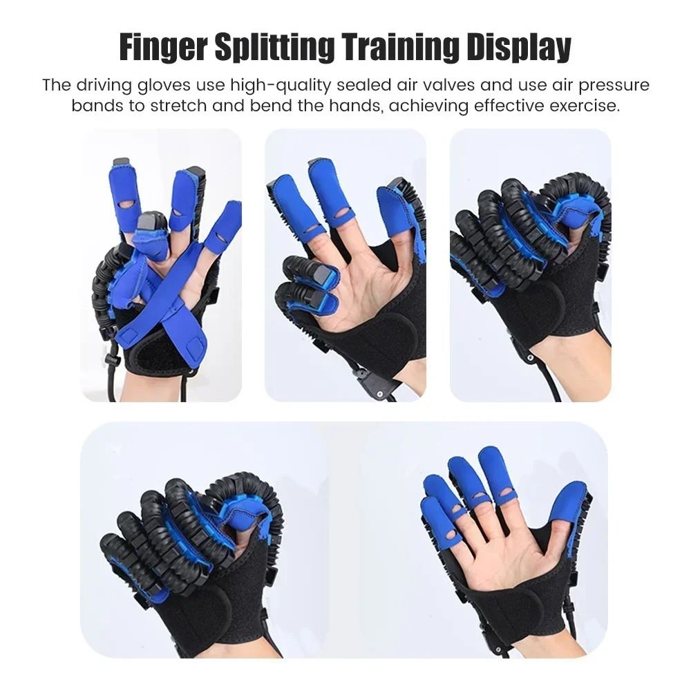 Left And Right Hand Finger Rehabilitation Glove For Stroke And Hemiplegia Therapy 4