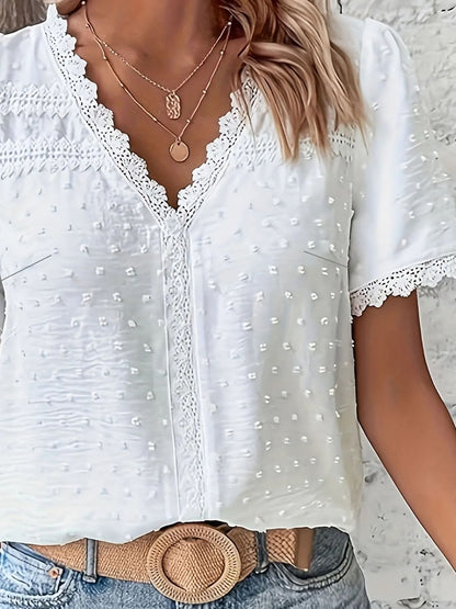 Women Plus Size Casual Long Sleeve Shirt Lightweight Loose Fit Top 4