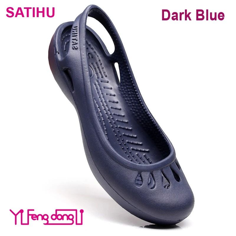 Certified Satihu Lightweight Anti Slip Hole Clogs For Women 10
