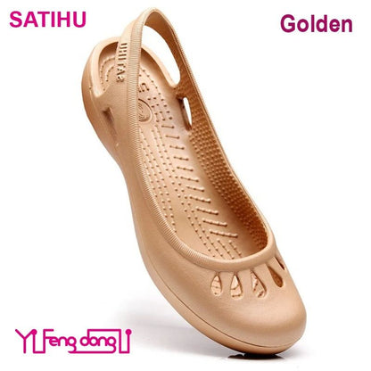 Certified Satihu Lightweight Anti Slip Hole Clogs For Women 7