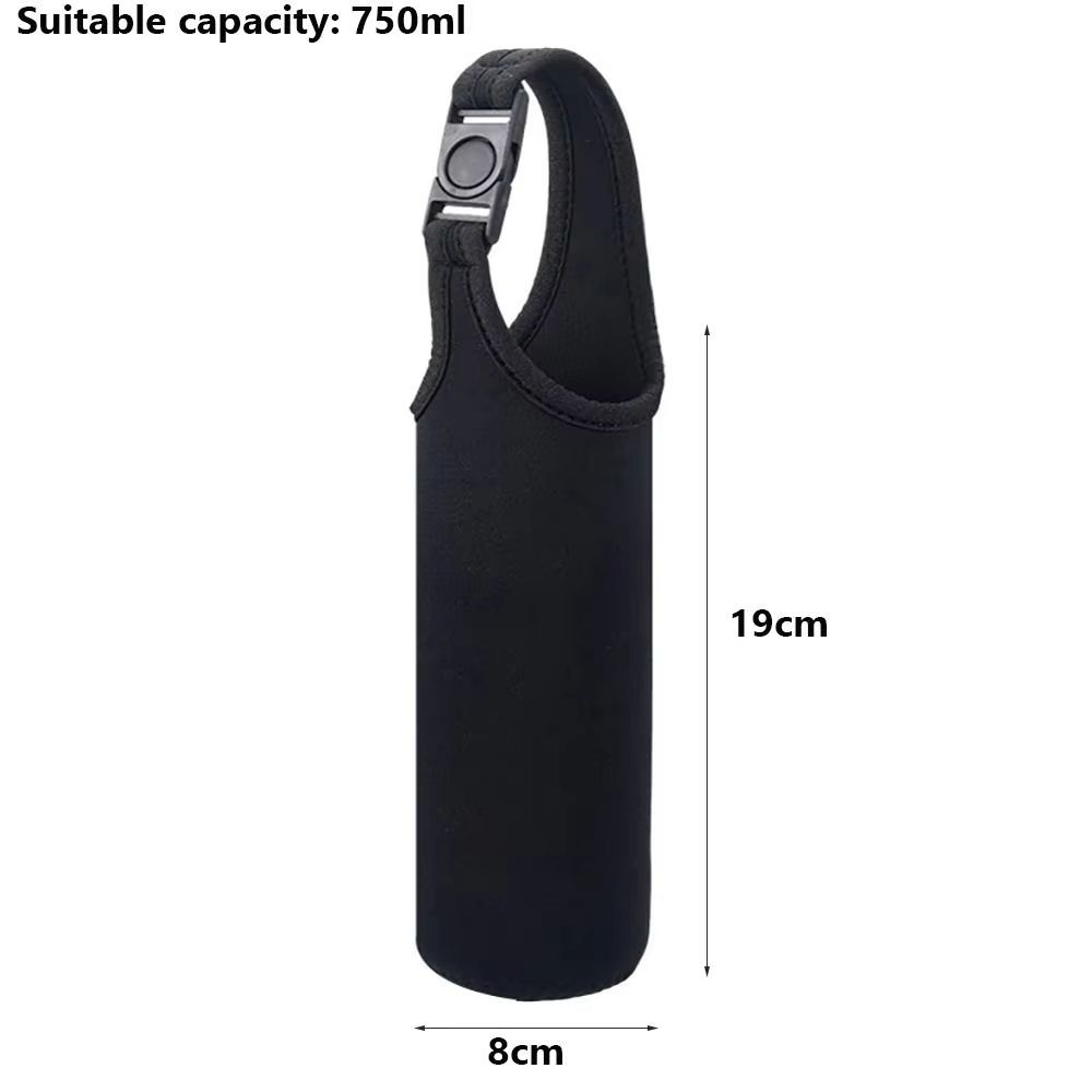 HydraGuard Neoprene Insulated Water Bottle Sleeve  Sports Bottle Carrier  Protective Pouch 5