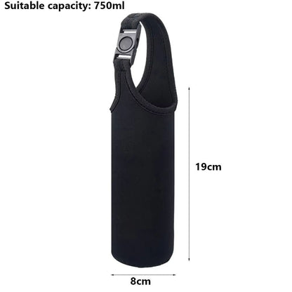 HydraGuard Neoprene Insulated Water Bottle Sleeve  Sports Bottle Carrier  Protective Pouch 5