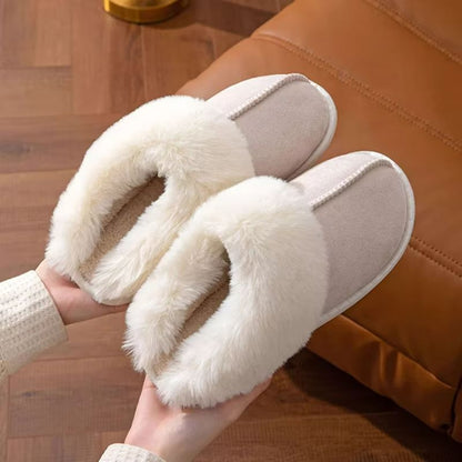 CozyStep Winter Warm Faux Suede Fluffy Slippers  Womens NonSlip Indoor Home Shoes 3