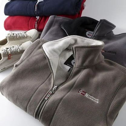 FGKKS Mens Wool Jacket  Thick Winter Casual Coat With Warm Fashion Design 1