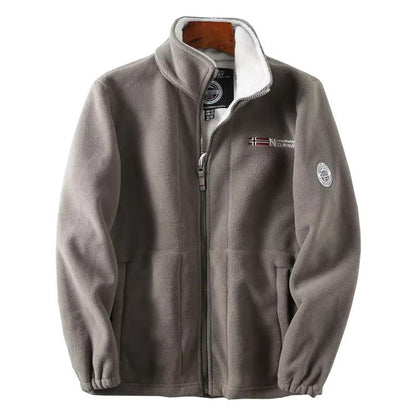 FGKKS Mens Wool Jacket  Thick Winter Casual Coat With Warm Fashion Design 3
