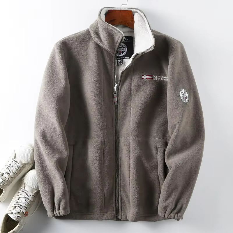 FGKKS Mens Wool Jacket  Thick Winter Casual Coat With Warm Fashion Design 6