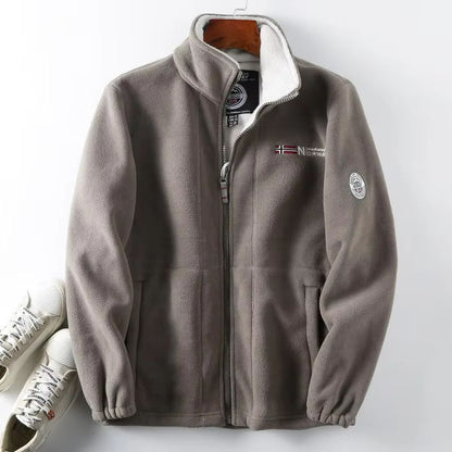 FGKKS Mens Wool Jacket  Thick Winter Casual Coat With Warm Fashion Design 6