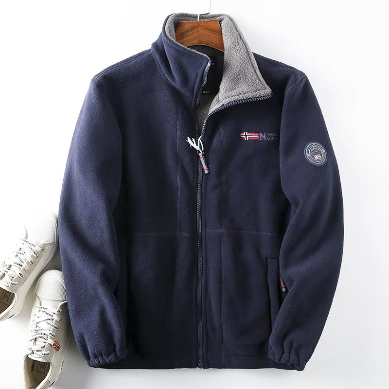 FGKKS Mens Wool Jacket  Thick Winter Casual Coat With Warm Fashion Design 7