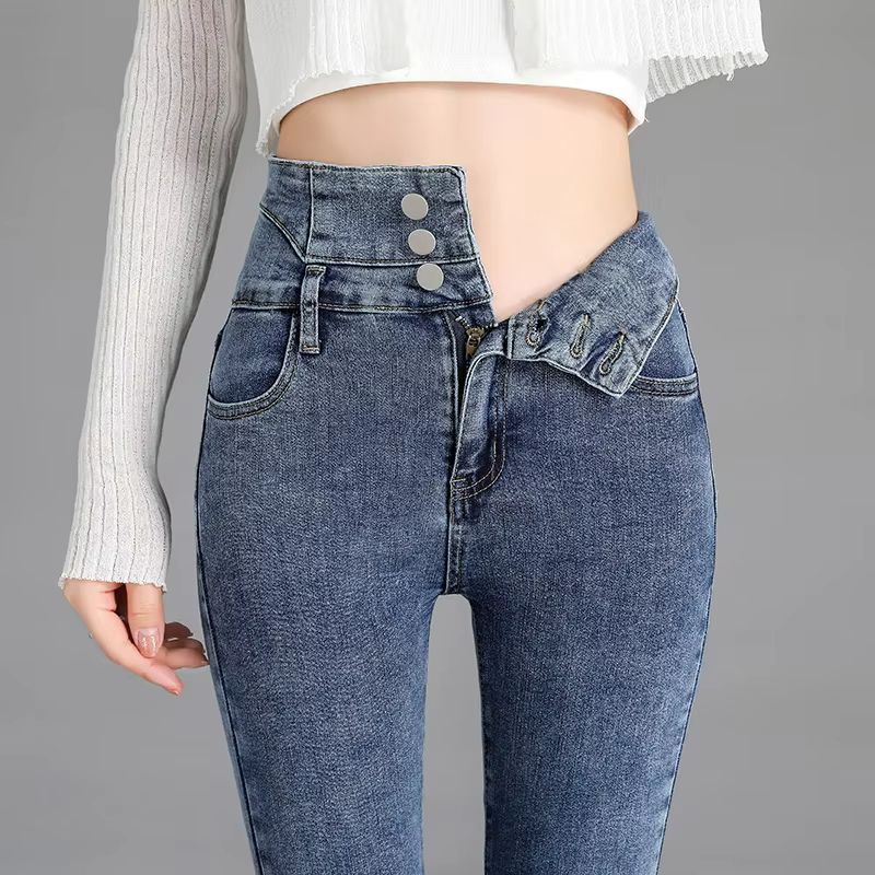Vintage HighWaist Stretch Skinny Jeans  Womens Slim Fit Pencil Pants 9
